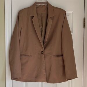 Women's Tan Blazer